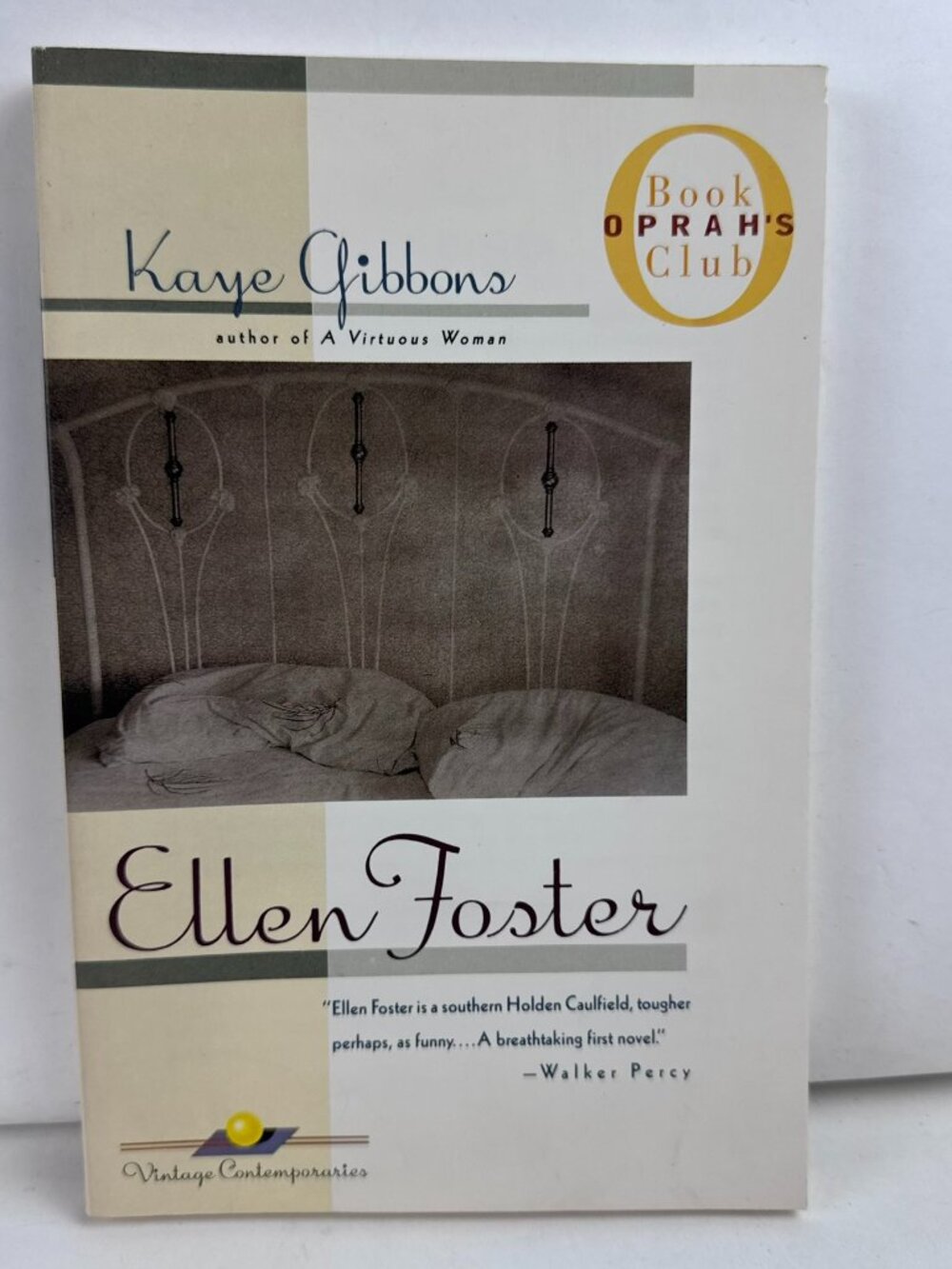 Ellen Foster Kaye Gibbons Paperback Oprah Book Club Vintage 0375703055